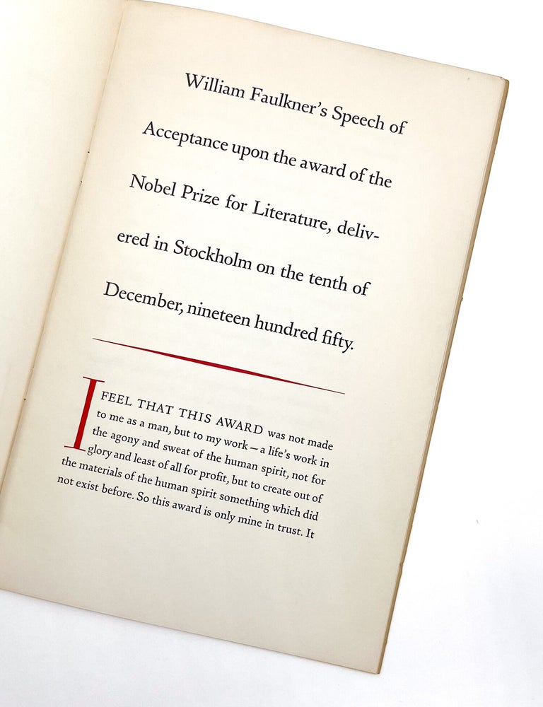 THE NOBEL PRIZE SPEECH