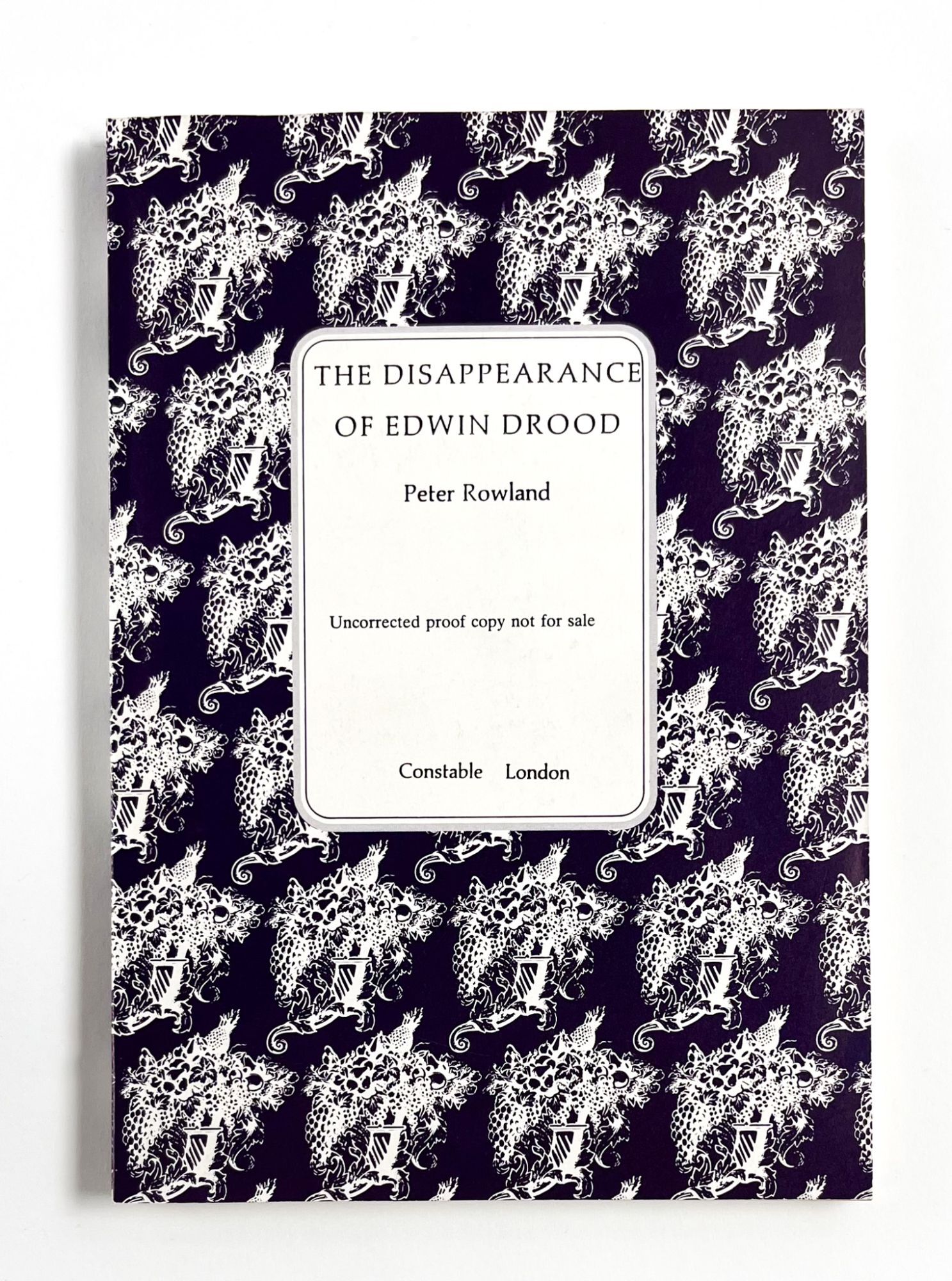 Edwin Drood THE DISAPPEARANCE OF EDWIN DROOD | Peter Rowland | First edition