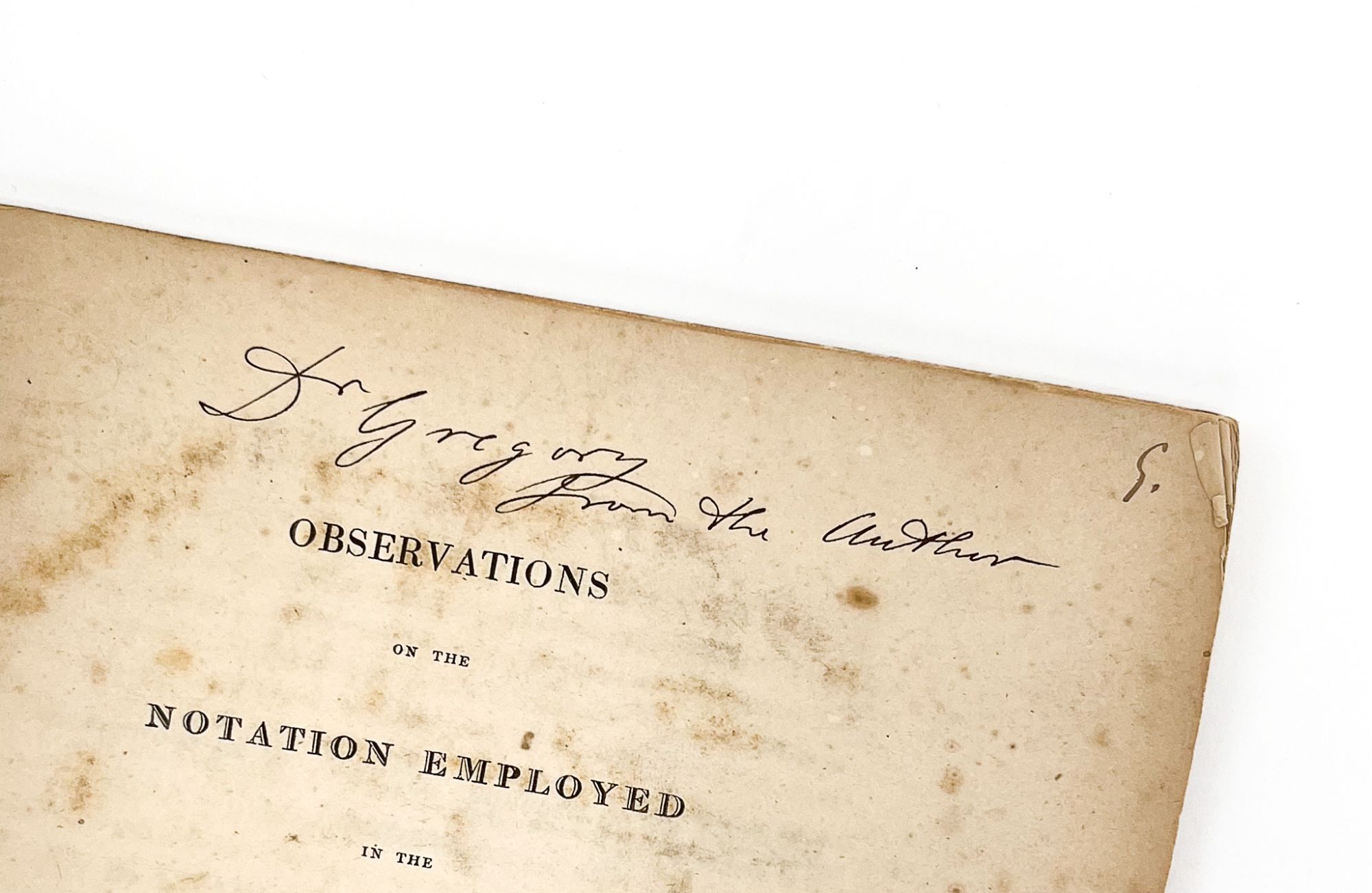 Scanthy Type Calculus OBSERVATIONS ON THE NOTATION EMPLOYED IN THE CALCULUS OF FUNCTIONS ...