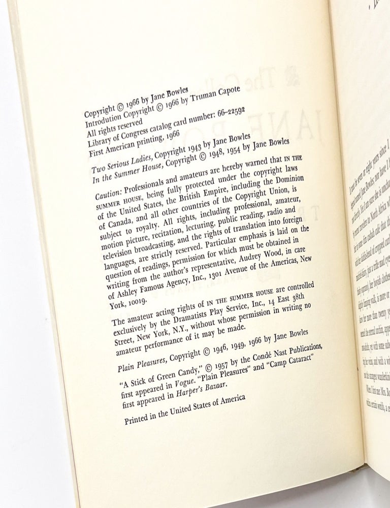 THE COLLECTED WORKS OF JANE BOWLES