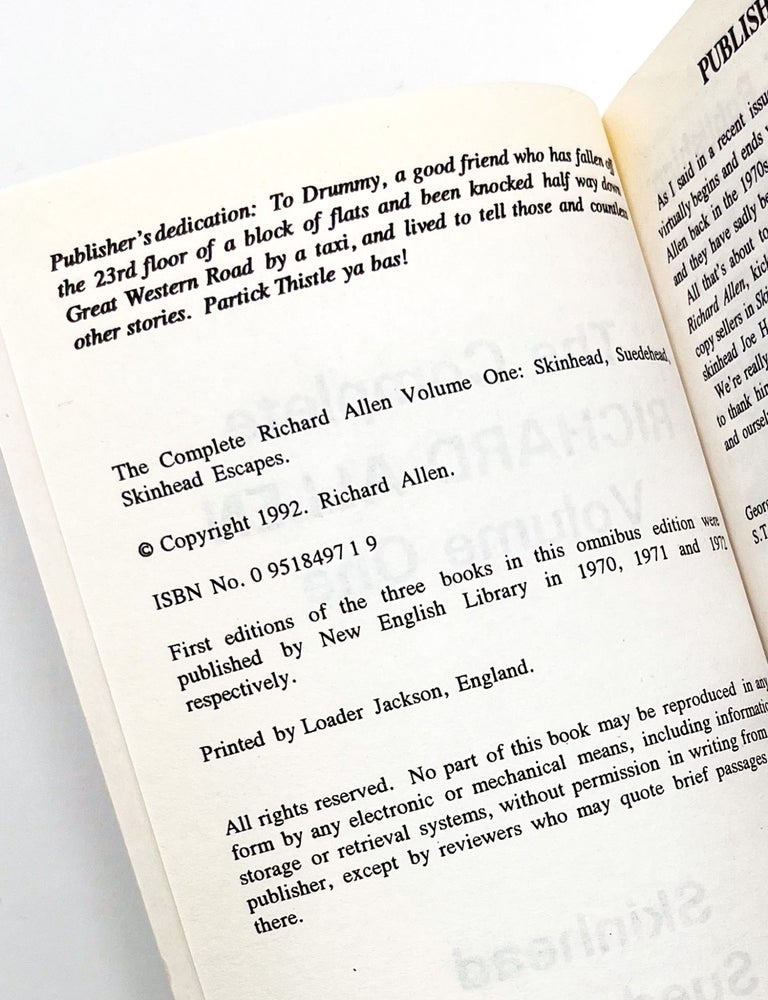 THE COMPLETE RICHARD ALLEN