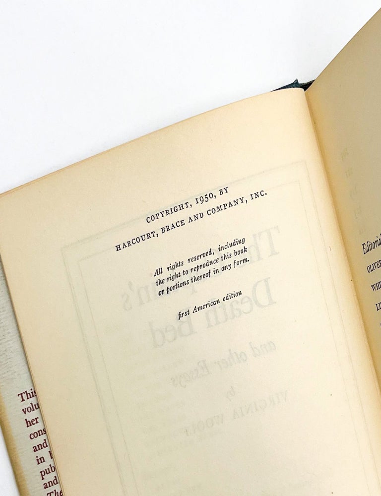 THE CAPTAIN'S DEATH BED: And Other Essays