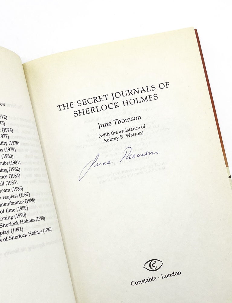 THE SECRET JOURNALS OF SHERLOCK HOLMES