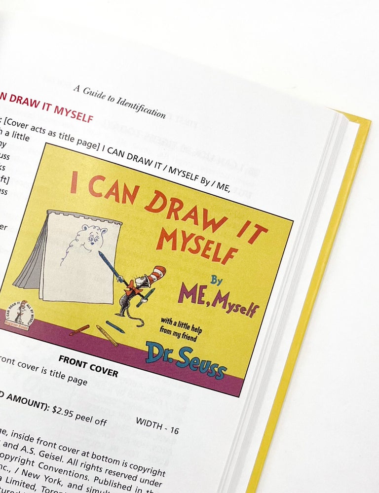 FIRST EDITIONS OF DR. SEUSS : A Guide To Identification