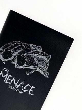 Item #54384 THE MENACE. Thom Gunn, J. J Hazard
