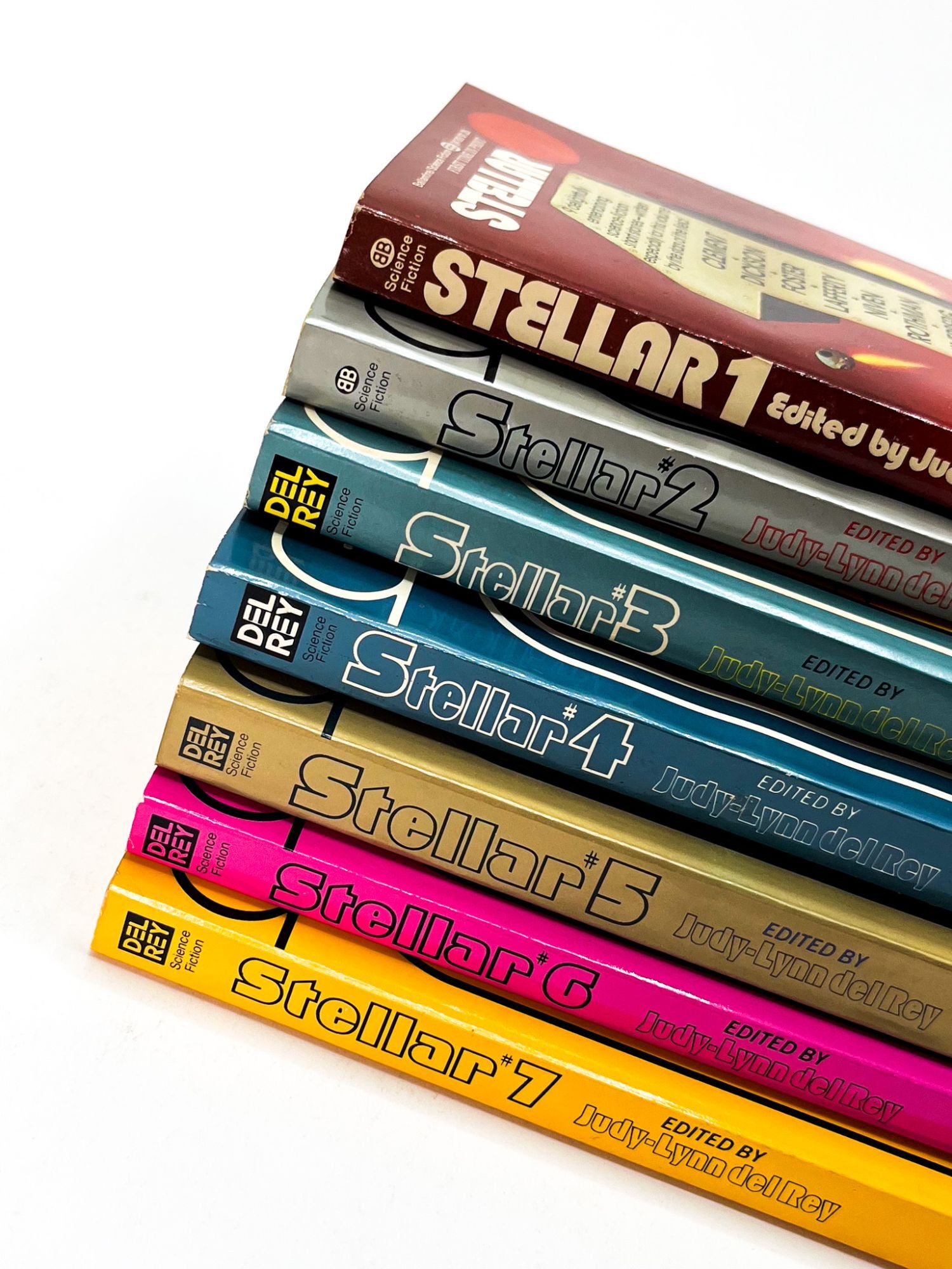 STELLAR complete set | Judy-Lynn del Rey, James Tiptree Jr., Larry