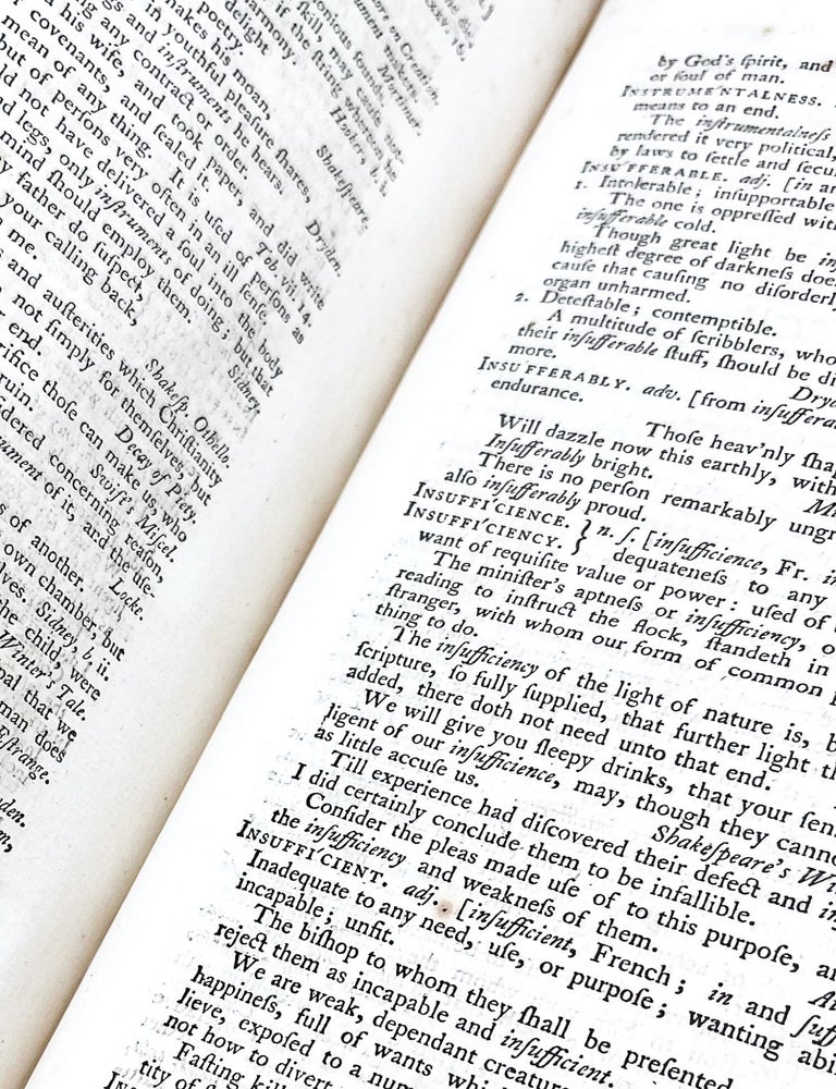 A DICTIONARY OF THE ENGLISH LANGUAGE