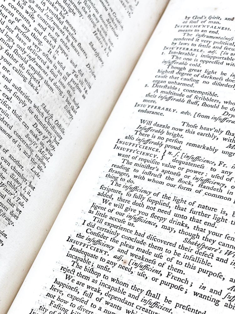 A DICTIONARY OF THE ENGLISH LANGUAGE