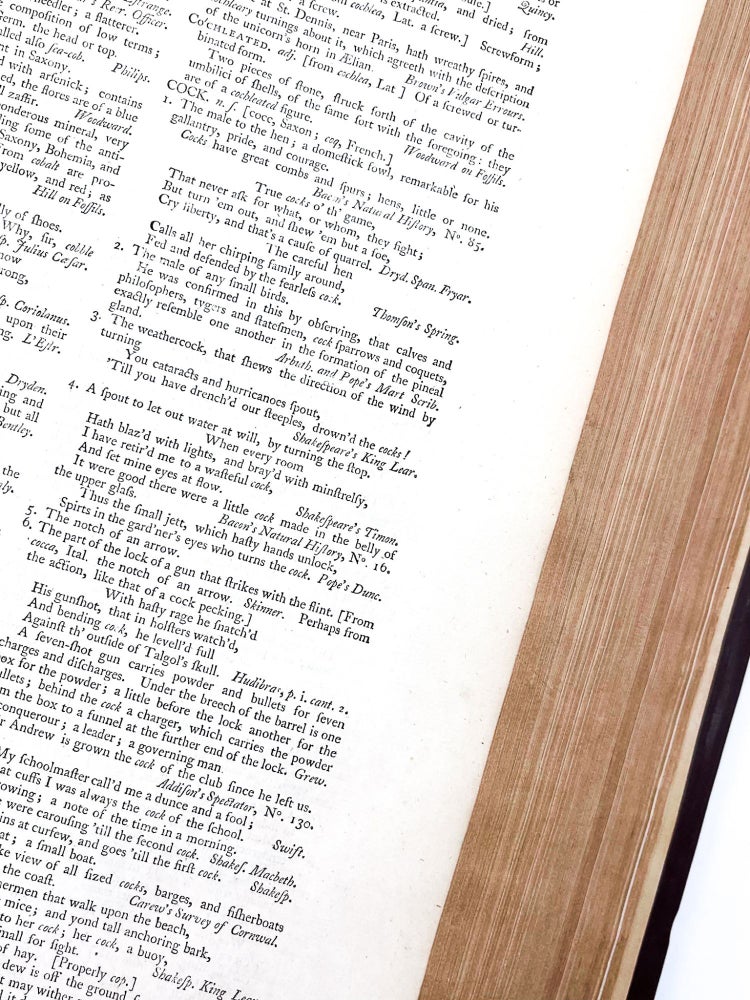 A DICTIONARY OF THE ENGLISH LANGUAGE