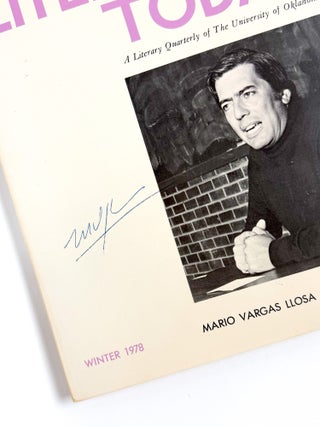WORLD LITERATURE TODAY: Mario Vargas Llosa Issue (Winter 1978