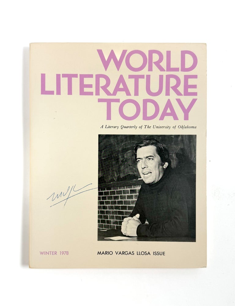 WORLD LITERATURE TODAY: Mario Vargas Llosa Issue (Winter 1978)