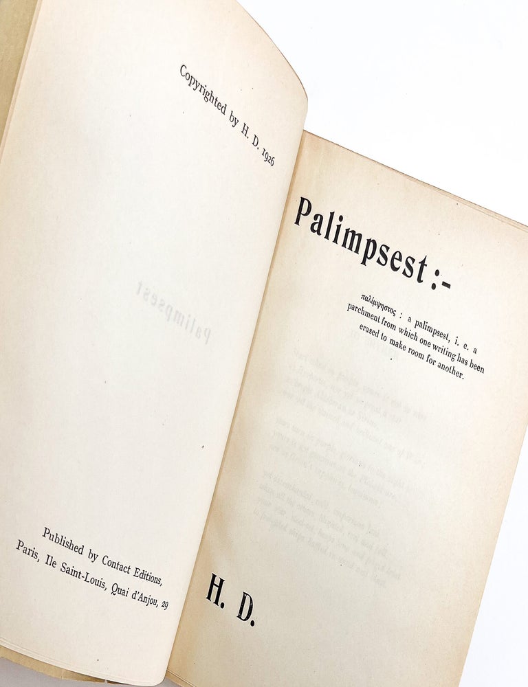 PALIMPSEST