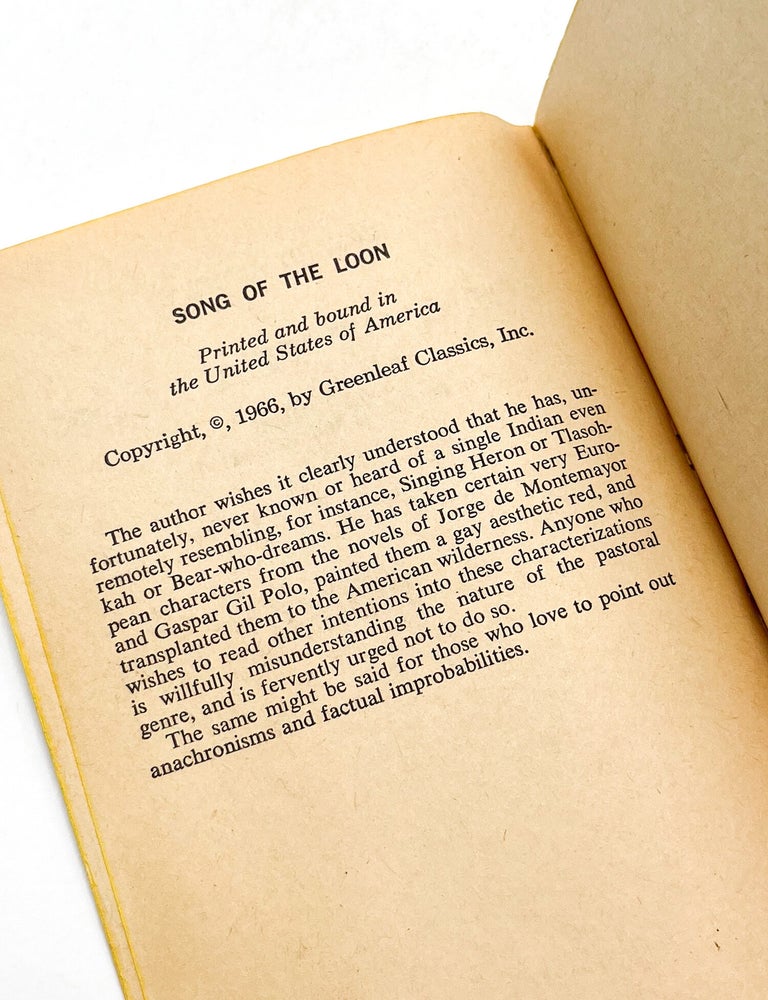 SONG OF THE LOON