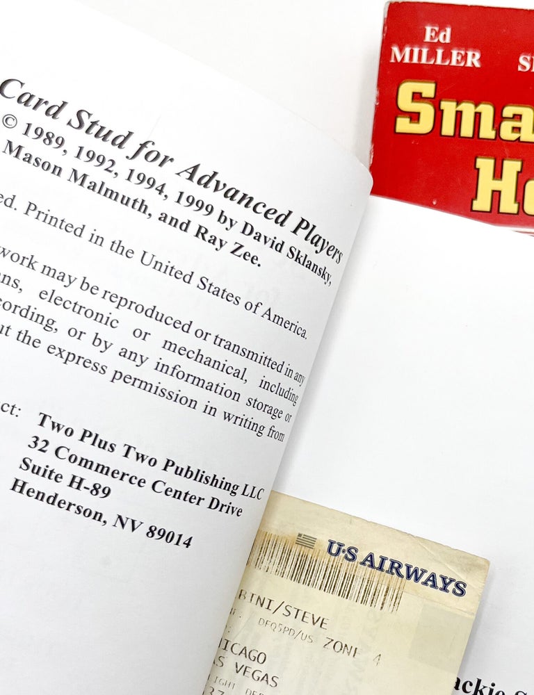 SEVEN CARD STUD FOR ADVANCED PLAYERS [with:] SMALL STAKES HOLD 'EM
