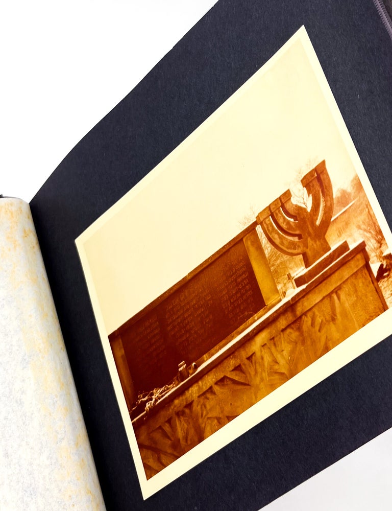 Original Photo Album of The Jewish Cemetery in Ł&oacute;dź