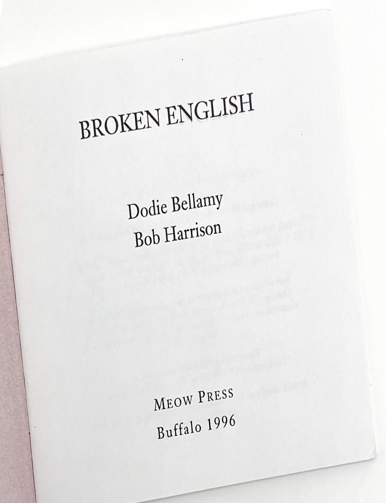 BROKEN ENGLISH