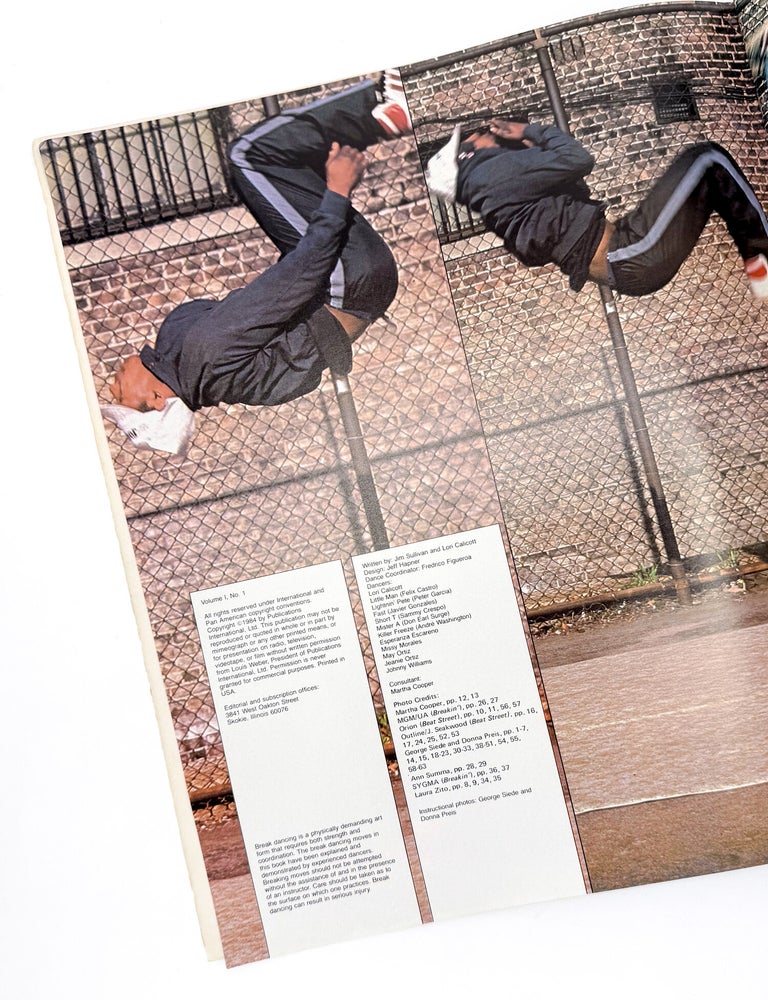 BREAK DANCING: Step-By-Step Instructions (Vol. 1, No. 1)