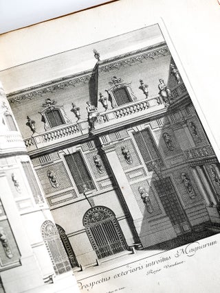GRAND ESCALIER DU CH&Acirc;TEAU DE VERSAILLES. Charles Le Brun.