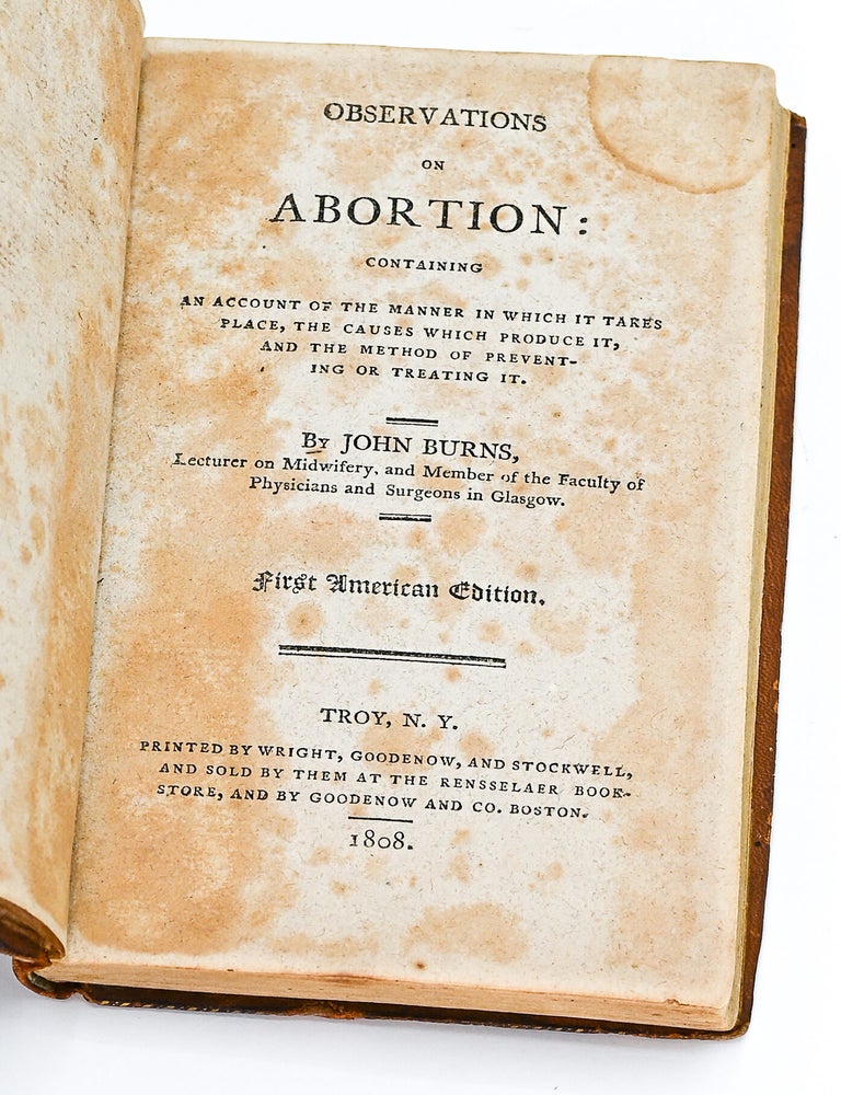 OBSERVATIONS ON ABORTION