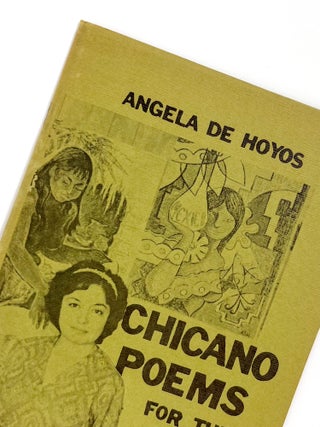 Item #55723 CHICANO POEMS FOR THE BARRIO. Angela De Hoyos
