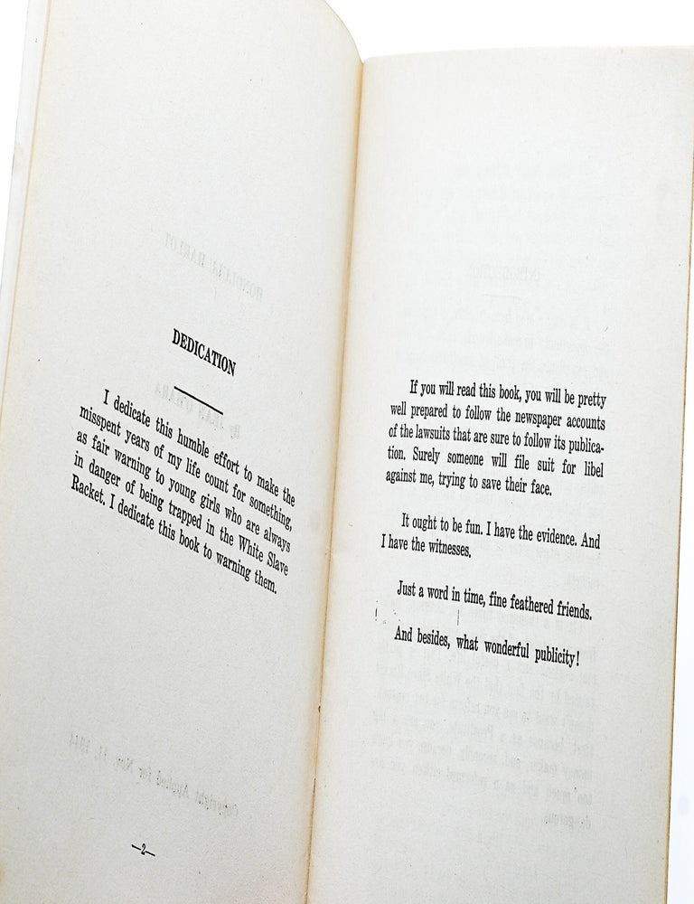 HONOLULU HARLOT: An Expose of Honolulu Vice Conditions