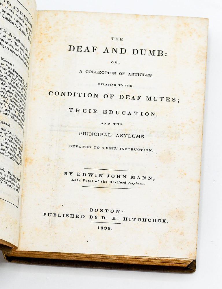 THE DEAF AND THE DUMB