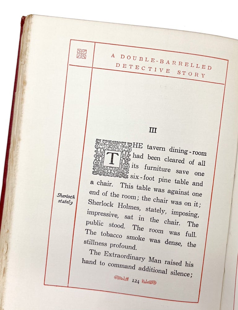 A DOUBLE BARRELLED DETECTIVE STORY