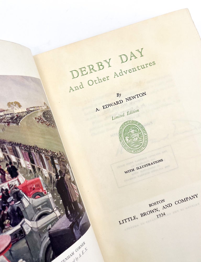 DERBY DAY AND OTHER ADVENTURES