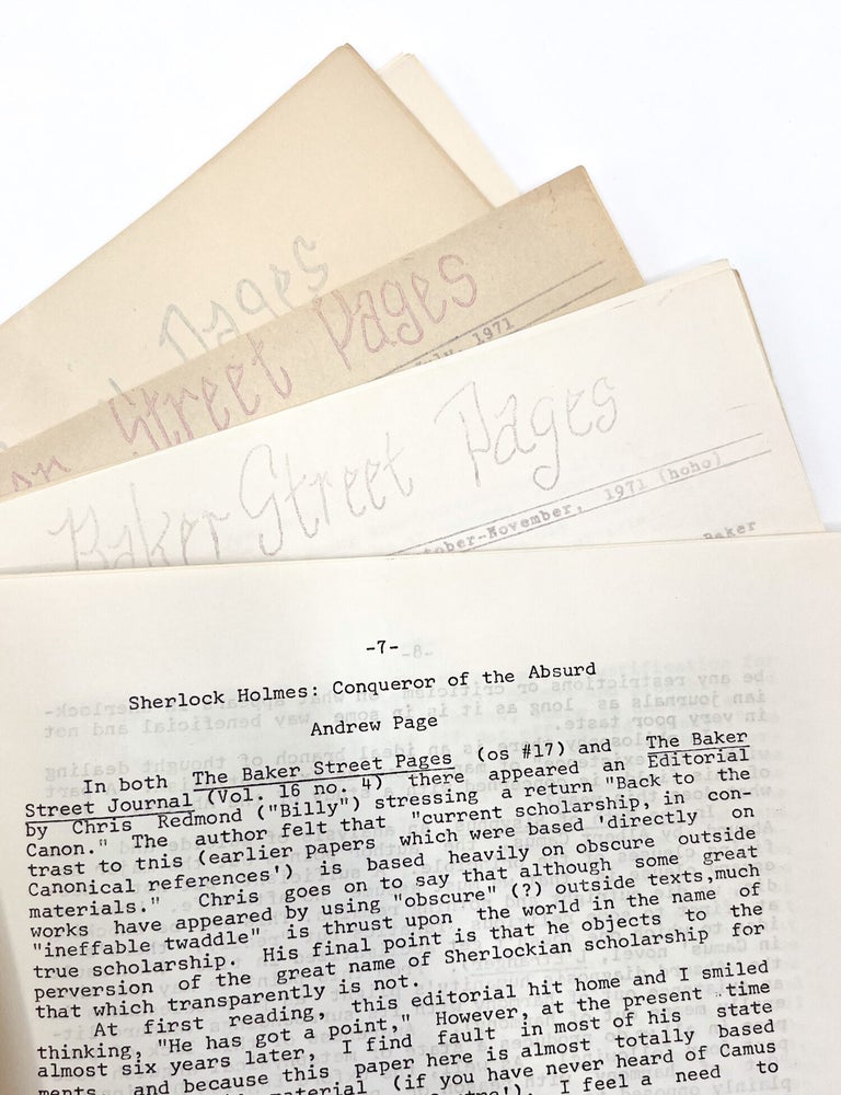 THE BAKER STREET PAGES [and] THE HOLMESIAN OBSERVER