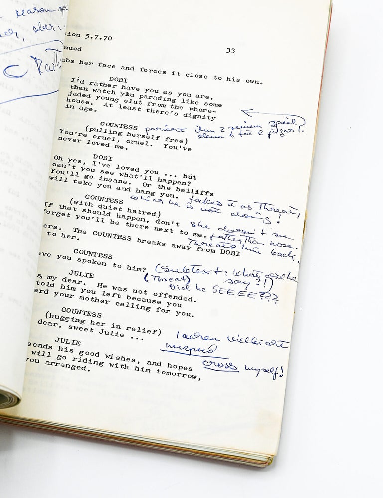 COUNTESS DRACULA : Screenplay