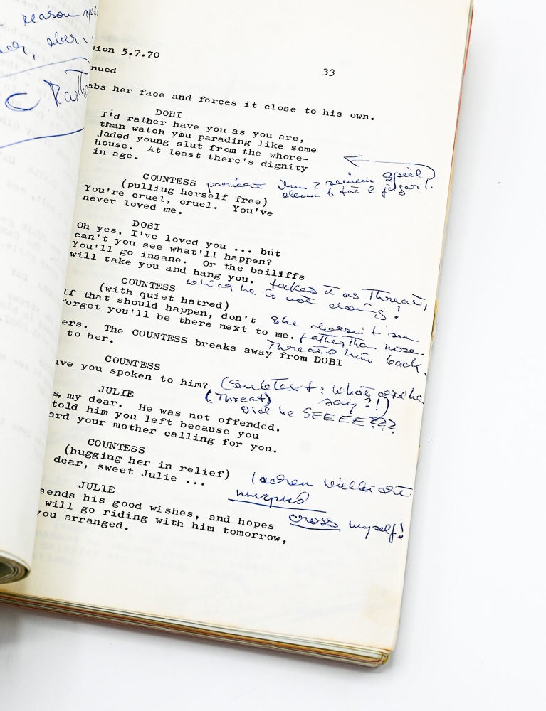 COUNTESS DRACULA : Screenplay