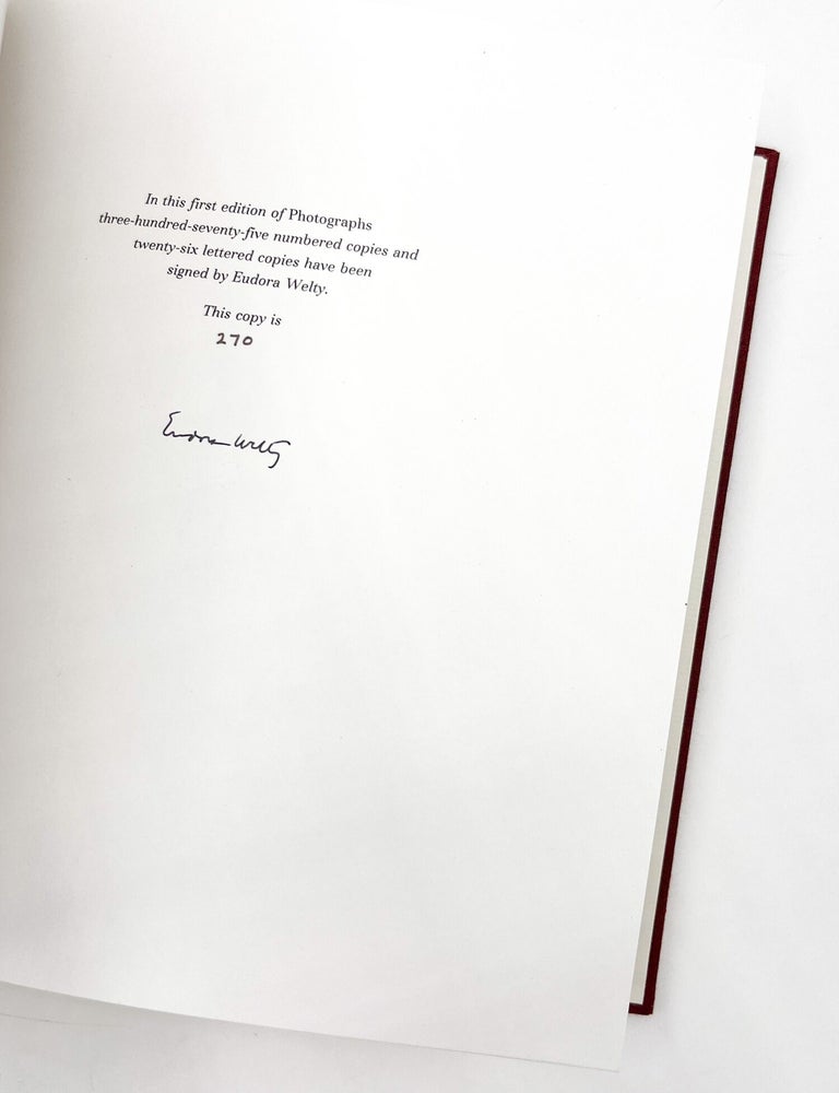 EUDORA WELTY: PHOTOGRAPHS
