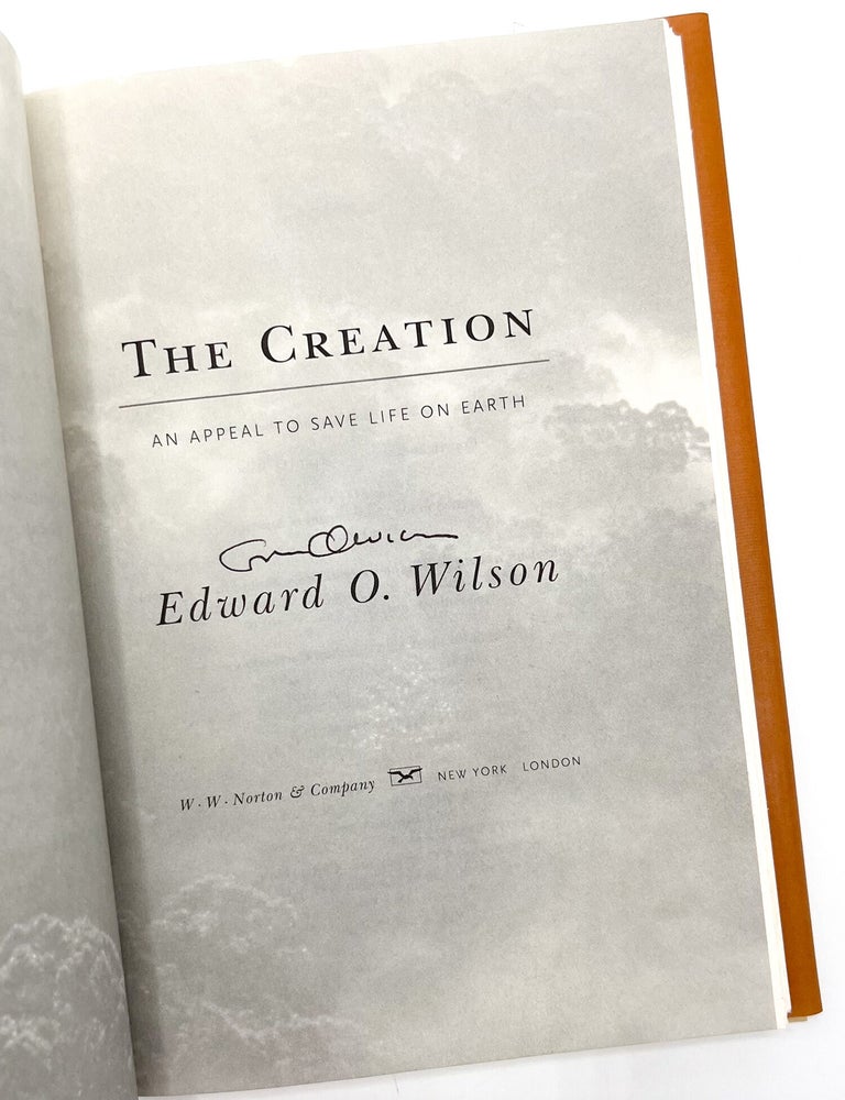 THE CREATION: An Appeal to Save Life on Earth