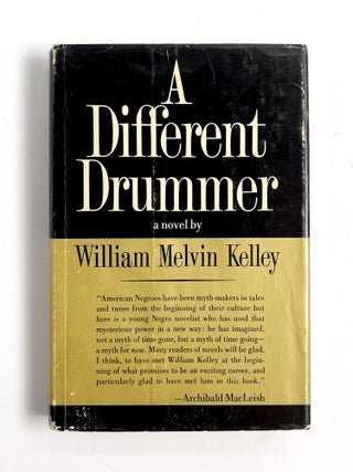 A DIFFERENT DRUMMER. William Melvin Kelley.