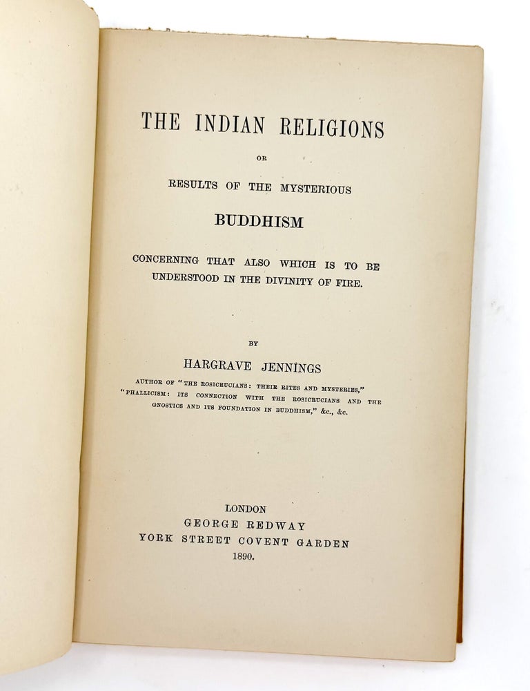 THE INDIAN RELIGIONS