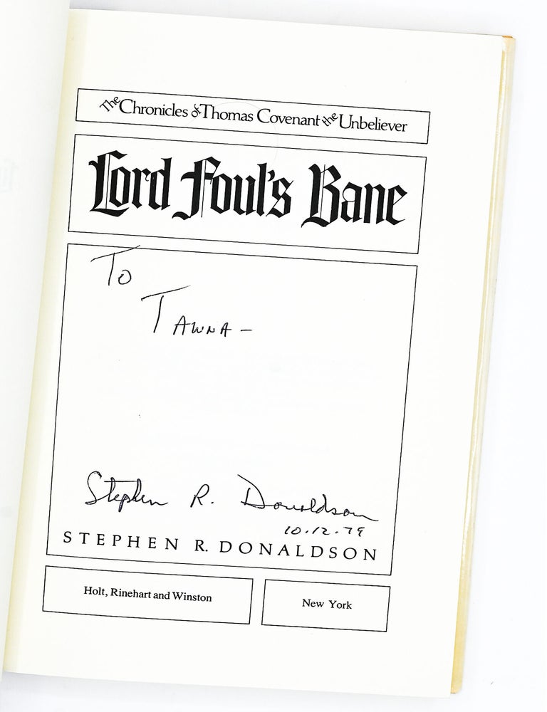 The Chronicles of Thomas Covenant the Unbeliever [LORD FOUL'S BANE; THE ILLEARTH WAR; THE POWER THAT PRESERVES]