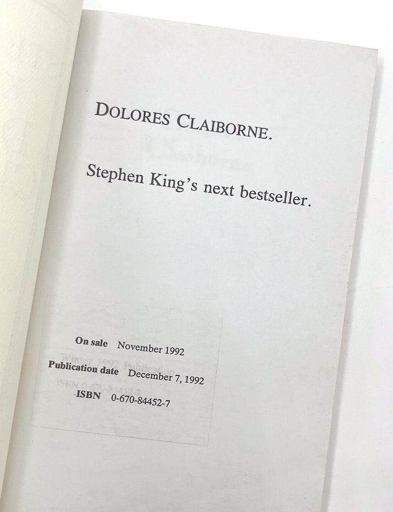 DOLORES CLAIBORNE