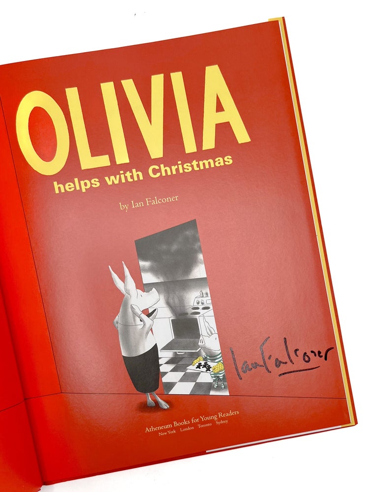 OLIVIA HELPS WITH CHRISTMAS