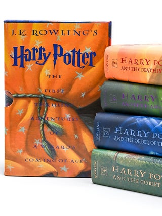Harry Potter Series: Complete Set of US Editions [Sorcerer's Stone, Chamber of Secrets, J. K. Rowling, Mary Grandpr&eacute;.
