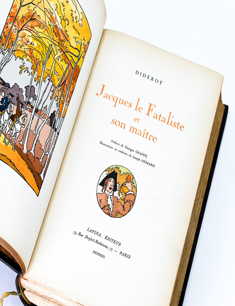 JACQUES LE FATALISTE ET SON MA&Icirc;TRE