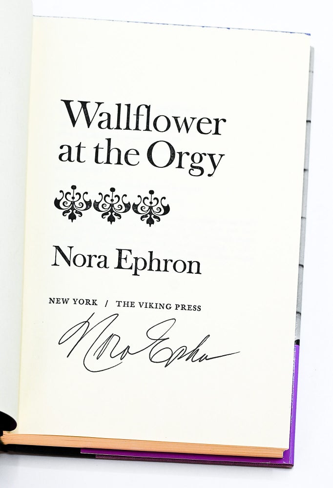 WALLFLOWER AT THE ORGY