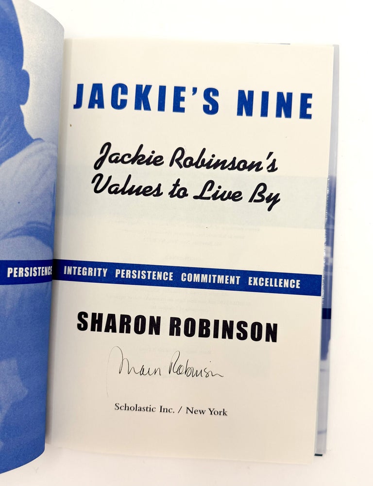 JACKIE'S NINE : Jackie Robinson's Values to Live By