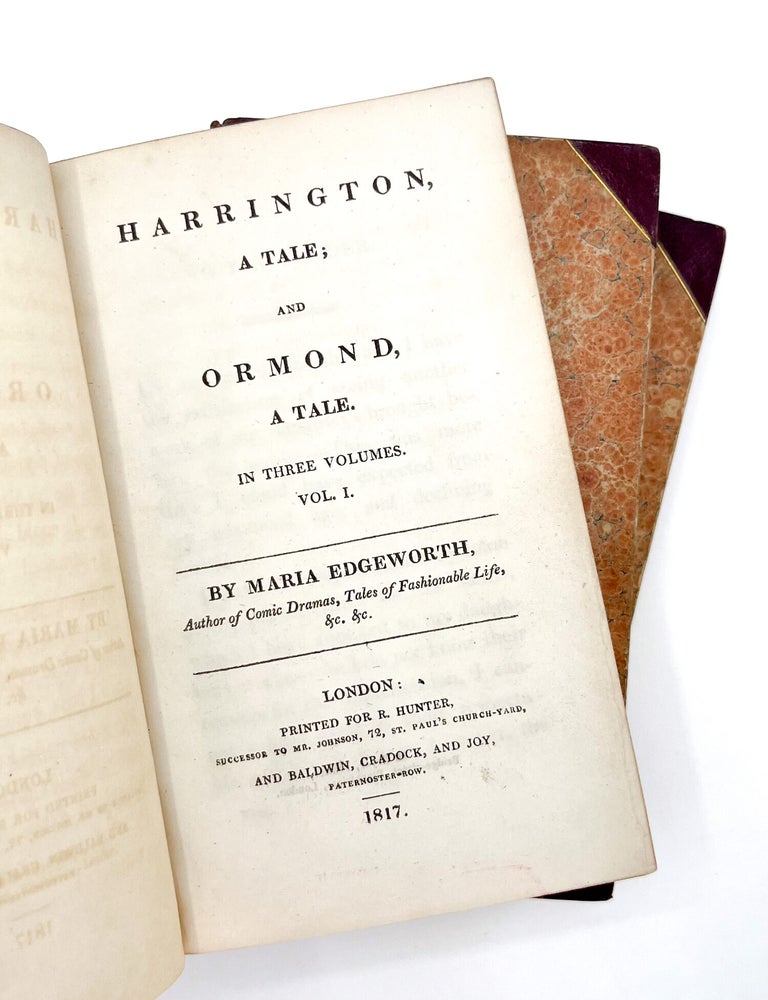 HARRINGTON, A TALE; AND ORMOND, A TALE