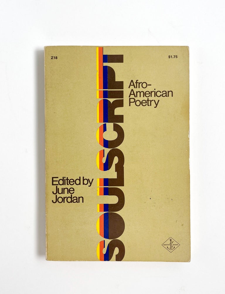SOULSCRIPT : Afro-American Poetry
