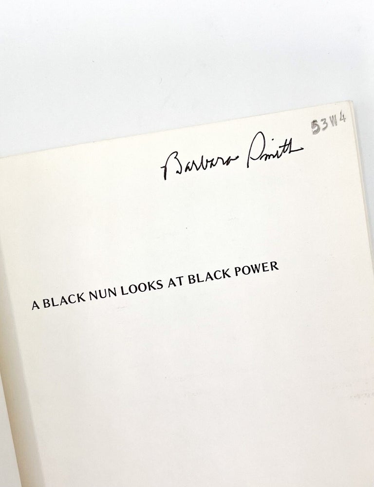 A BLACK NUN LOOKS AT BLACK POWER