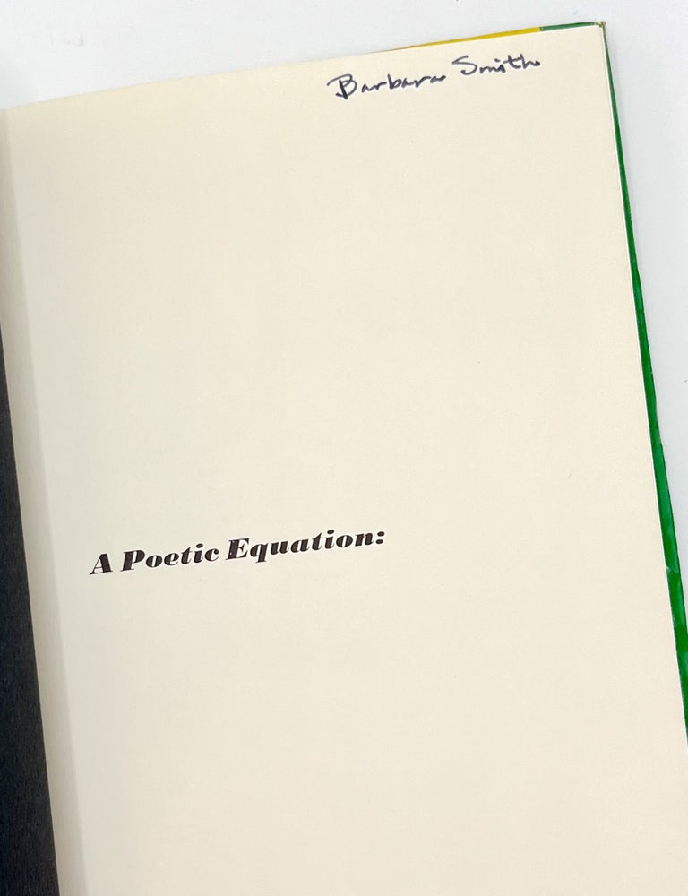 A POETIC EQUATION: CONVERSATIONS BETWEEN NIKKI GIOVANNI AND MARGARET WALKER