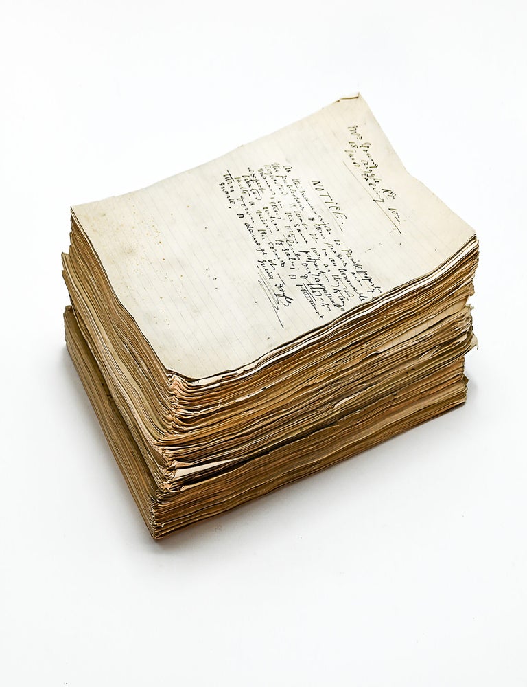 Manuscripts for ON PAROLE and THE LITTLE COLONEL