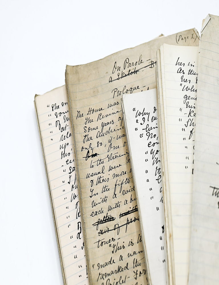Manuscripts for ON PAROLE and THE LITTLE COLONEL