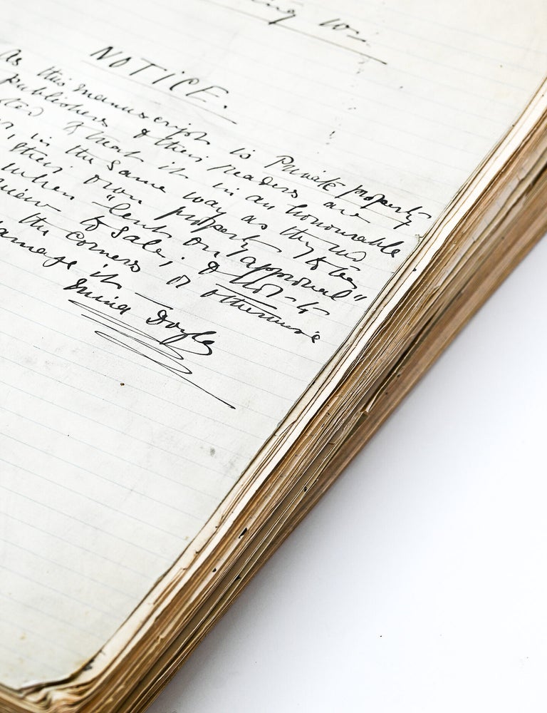 Manuscripts for ON PAROLE and THE LITTLE COLONEL