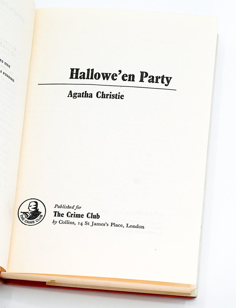 HALLOWE'EN PARTY